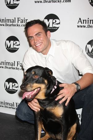 Cheyenne Jackson and Zora @ BroadwayWorld Cheyenne Jackson and Zora Photo